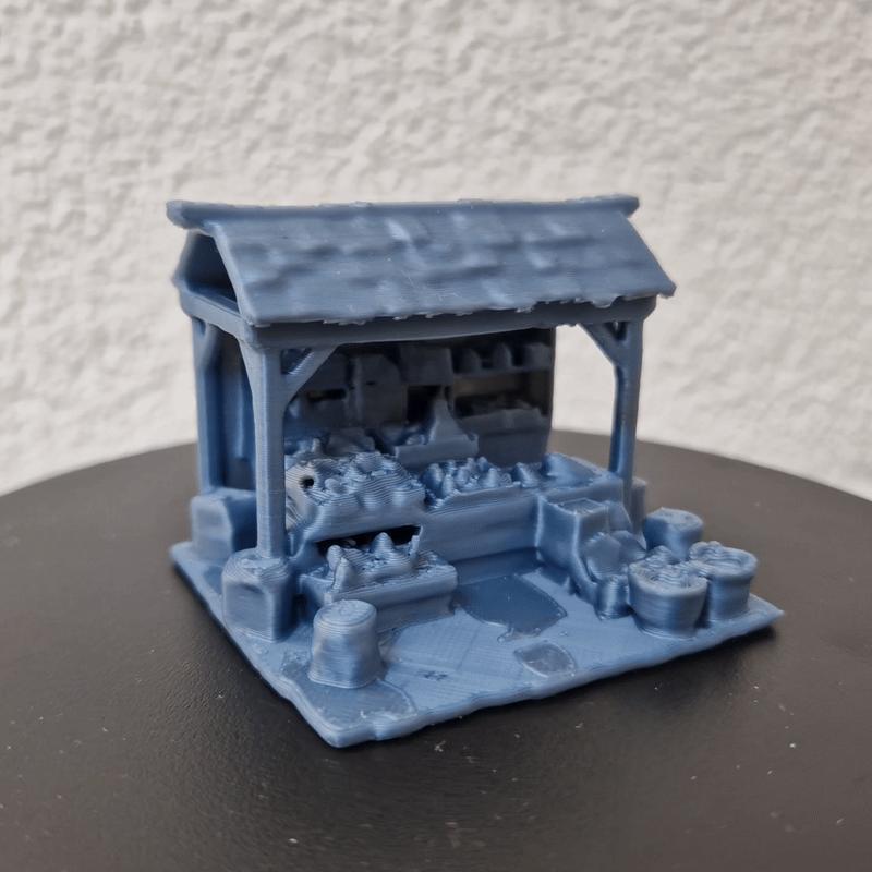 Miniature Market Stall