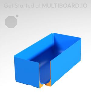 2x4x1.5 - Full Curved Bin - Multibin Insert