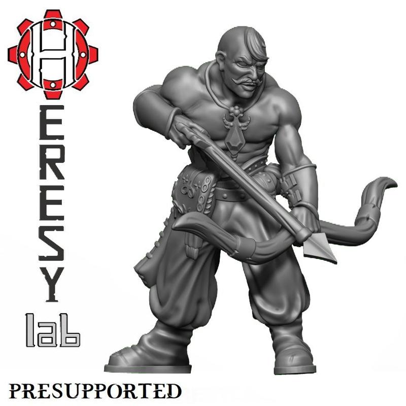 AX083 Cossack Zaphorozian Archer 2 Amber Husaria