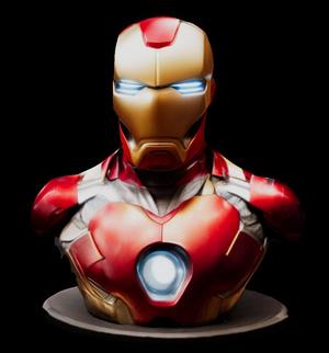 Iron man bust
