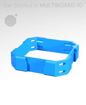 1x1x0.25 - Shell Edge - Multibin Shell Ring