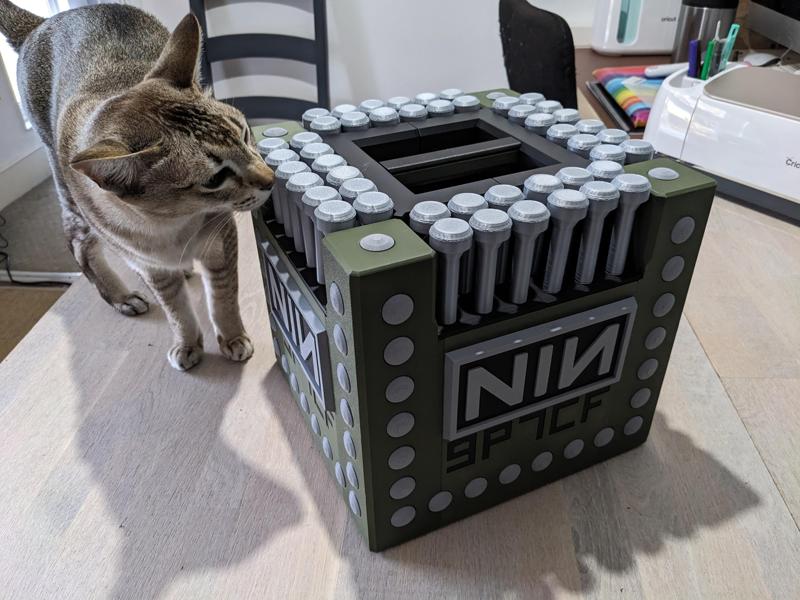 Quake Nailgun Ammo Lunchbox!