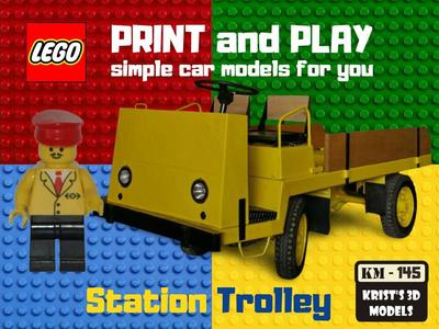 LEGO Station Trolley