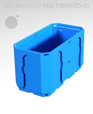 1x2x1 - Topped Multipoint Rail - Multibin Shell