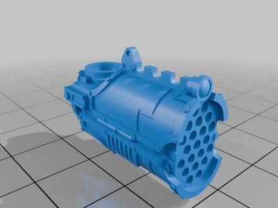 Alternative Warhound missile launcher