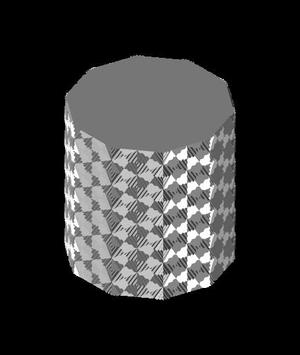 Star Diamond Ripple Vase 