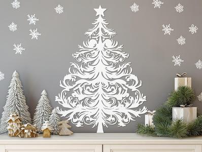 Christmas Tree Wall Decor