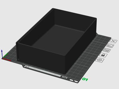 Poop box with Plate holder for A1 mini
