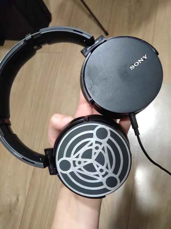 Sony headphone driver plastic cover