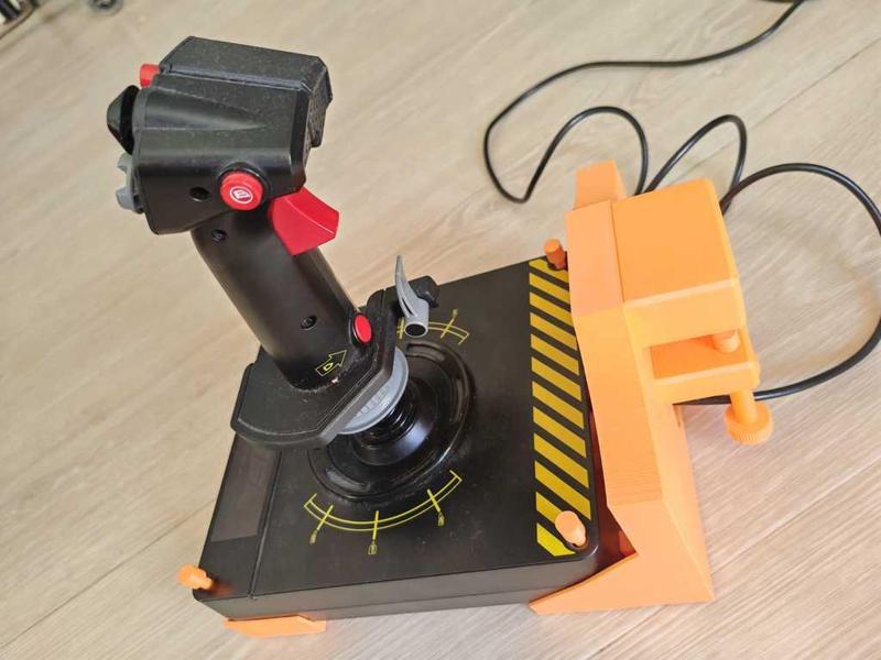 Saitek X-55 / X-56 Rhino HOTAS Desk Mount (STICK AND THROTTLE) - Reworked