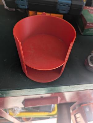 Stackable 5 inch sanding disk holder