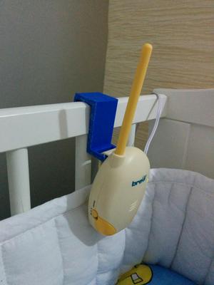 Baby monitor holder