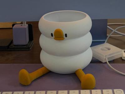 duck pencil holder