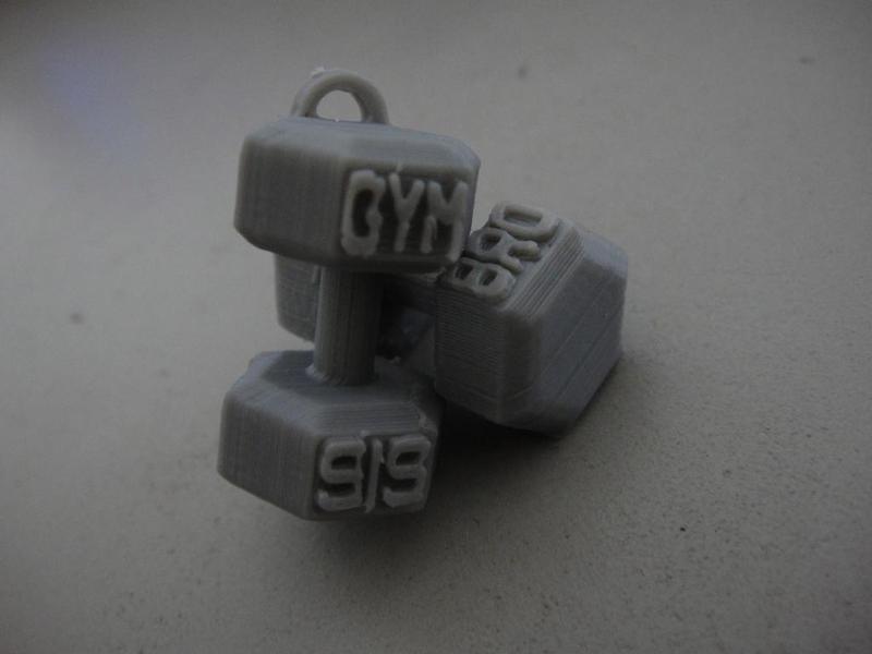 Gym bro/sis dumbbell, with ring