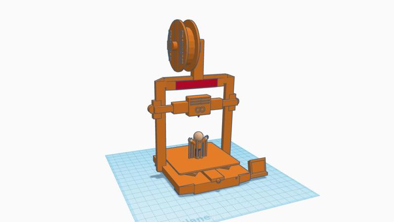 Elegoo 4 3D Printer Model