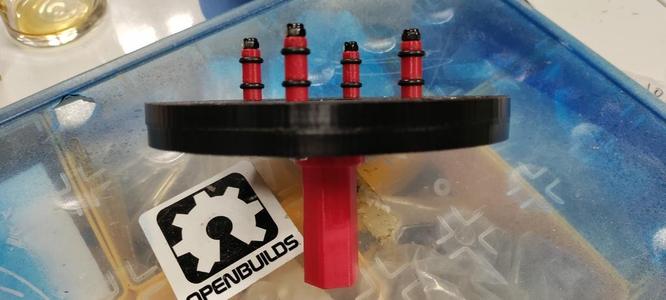 Longworth chuck for Nema 17 motor