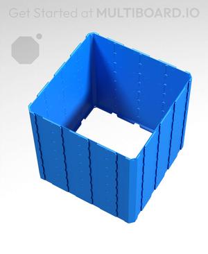 4x4x4 - Full Multipoint Rail - Universal Click-In Multibin Shell Extension