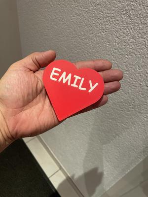 Heart w/Custom Text