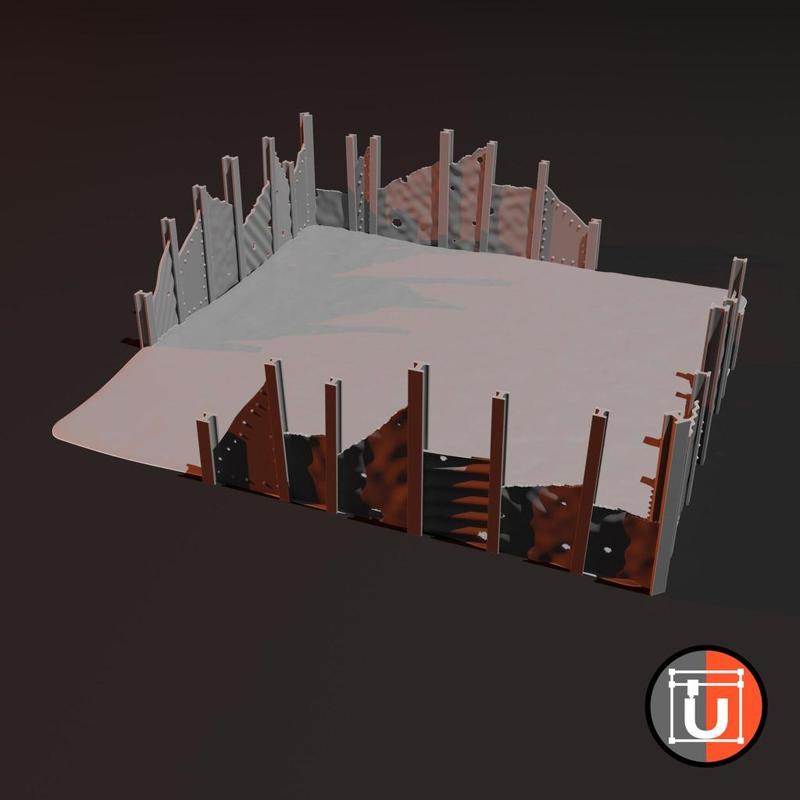 Junkyard Terrain: Ruins