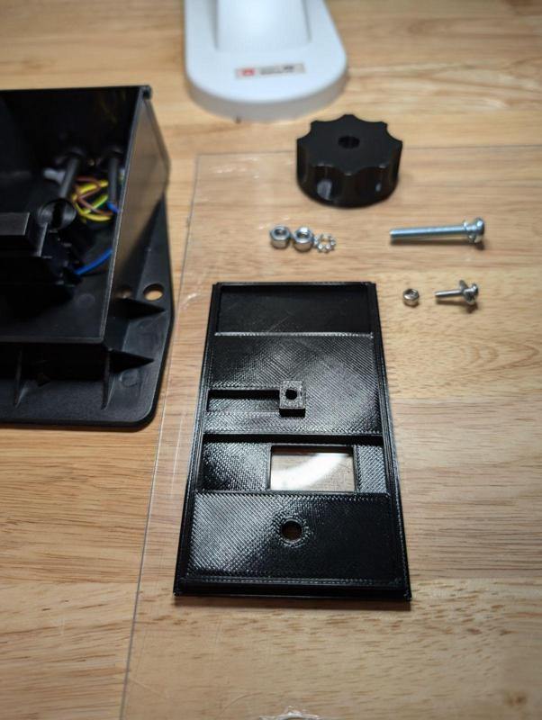 Vevor Rotory Tool Foot Pedal control to Table Top Hand Control Mod