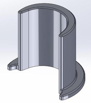 Adapter Cuff for the MSM Nomad Star Tracker