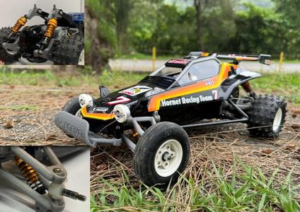 TAMIYA  The HORNET HYDRAULIC SUSPENSION SYSTEM UPGRADES