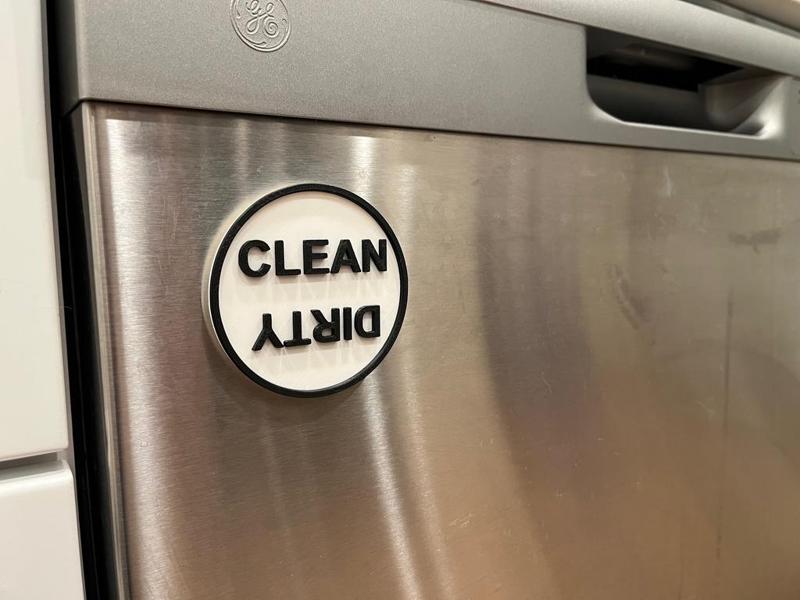 Dishwasher Clean/Dirty Indicator