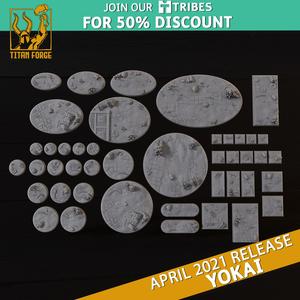 Bases - Yokai - Titan Forge Miniatures April 2021