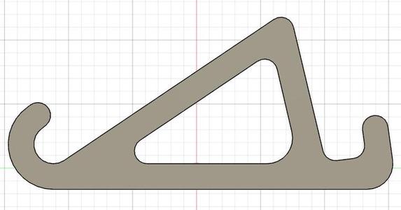 Vertical/slightly angled pc holder