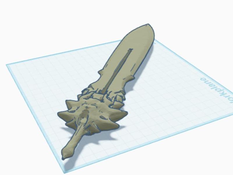 Blade of Olympus mini model God of War