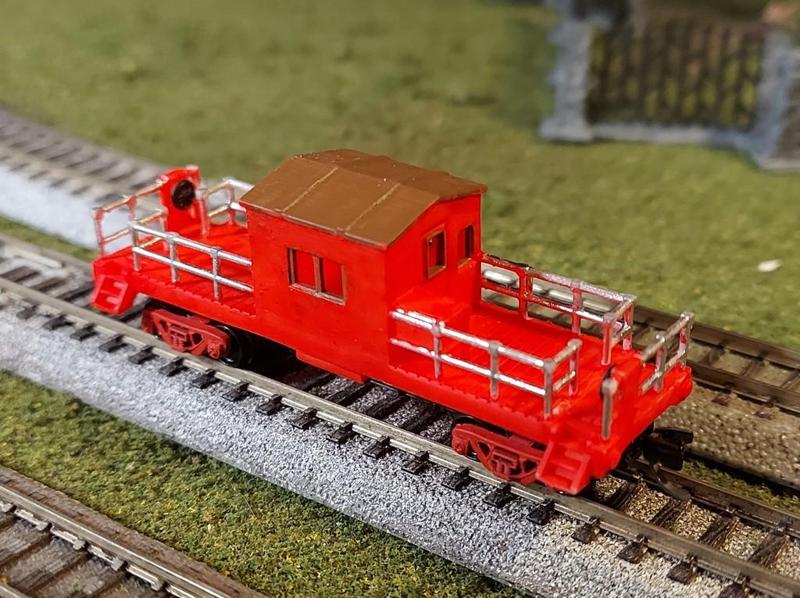 N Scale Transfer Caboose