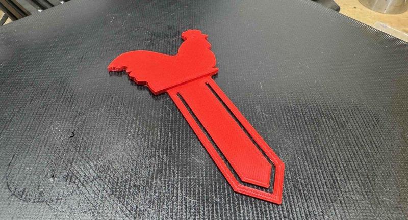 Rooster Bookmark