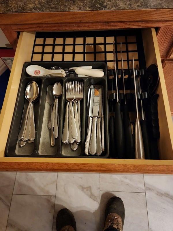 Gridfinity 1x3 Knife Holder