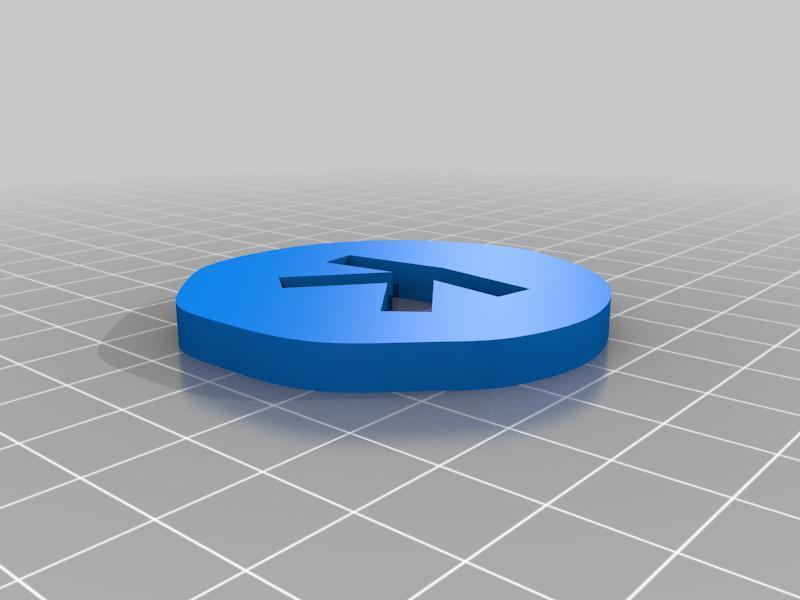 kaspa crypto coin (hollow)