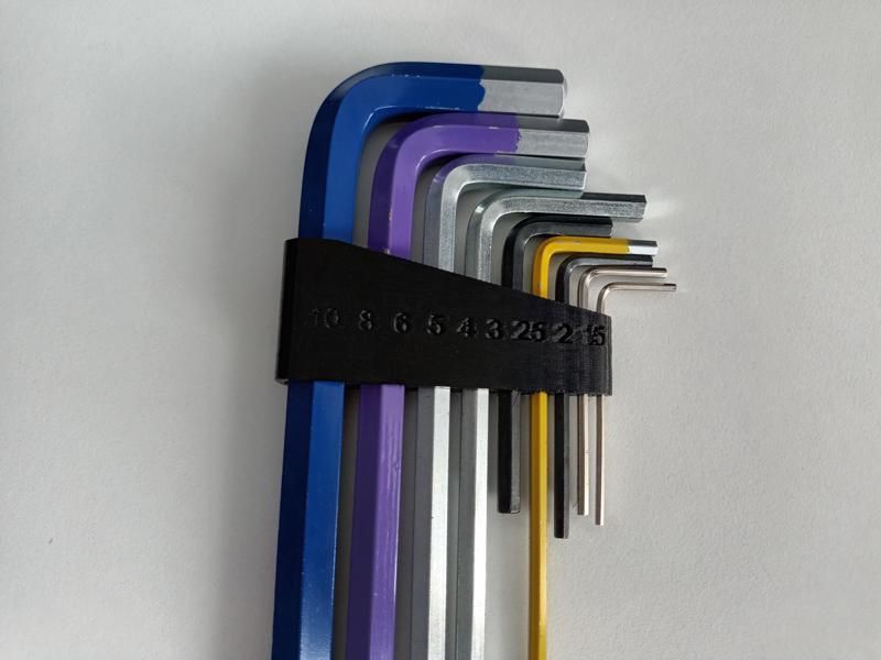 Hex / Allen Key Holder Metric