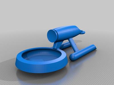 Enterprise AirTag Holder with keychain hole