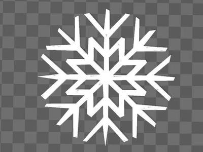 snowflake christms deco