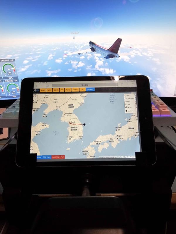Saitek / Logitech Flight Yoke iPad Mount