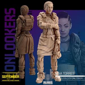 Cyberpunk - Nina Torres - Sleepless City onlooker