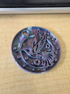 Hummingbird keychain