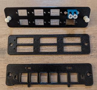 Leviton SDX Fiber Enclosure - Clearfield Clearview xPak, LC/SC Simplex/Duplex/Quad, & Blank Faceplatess