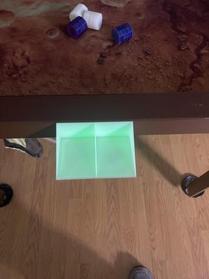 Project Ironside Game Table Draw discard card holder