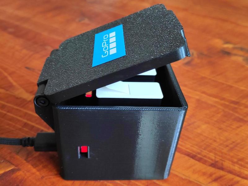 GoPro dual battery box charger