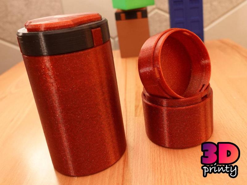 Twist Lock Trick Box (Cylinder)