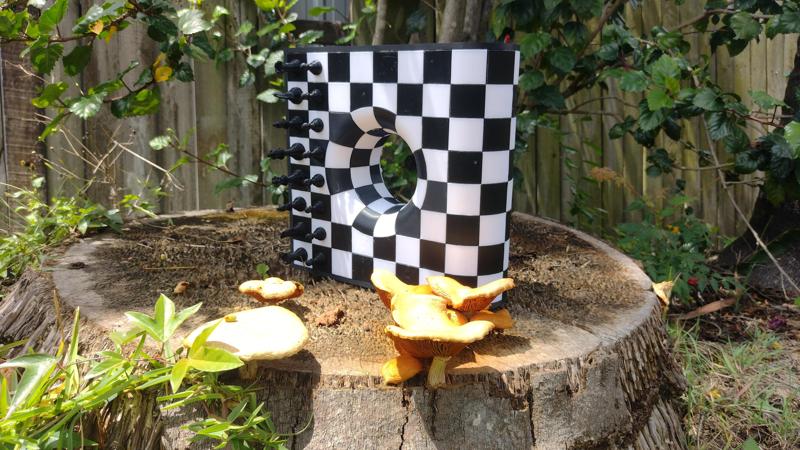 Wormhole Chessboard - Magnetic