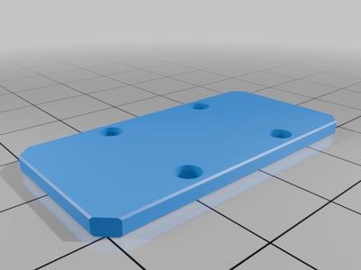 Ender 3 v3 SE - Shims for Import MGN9H Linear Rail Kits