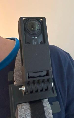 Insta360 x 4 backpack camera