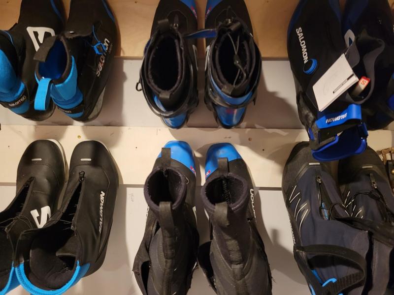 Cross Country Ski Boot Wall Mounted holder