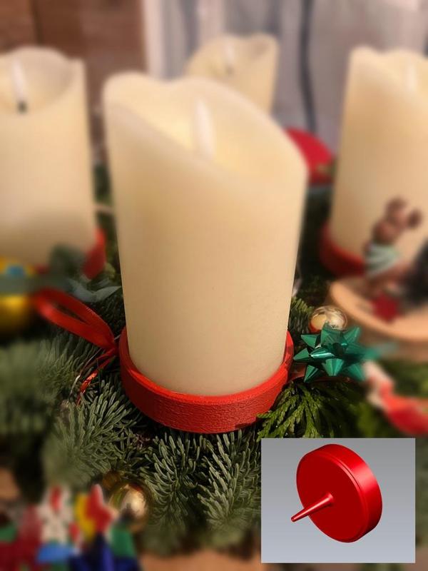 Candle holder max. 80mm diameter