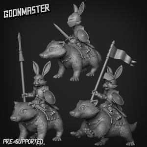 Badger Mounts and Rabbit Knight Riders Bundle